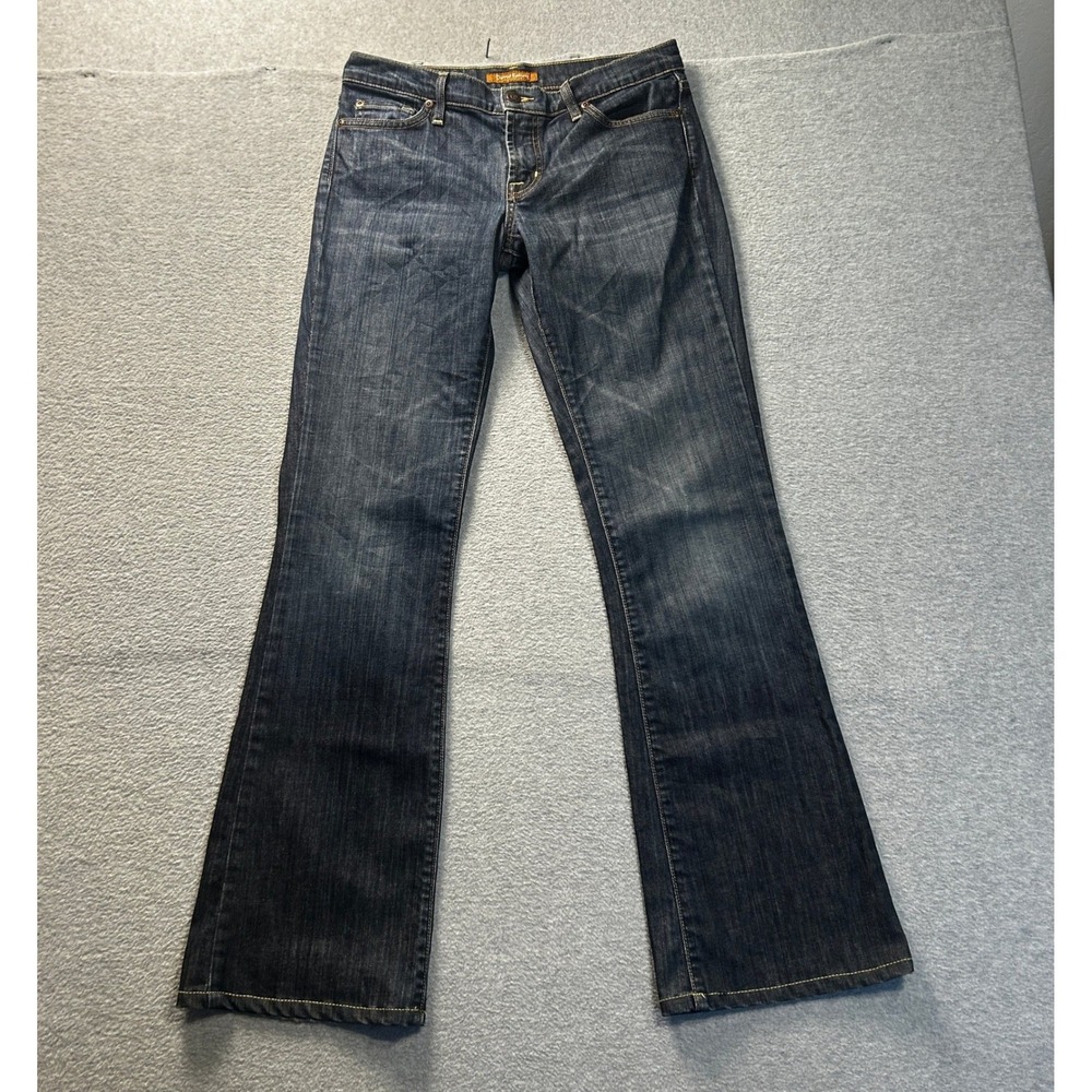 Bootcut Jeans Women's Size 6‎ Dark Wash Stretch Denim David Kahn Jeanswear